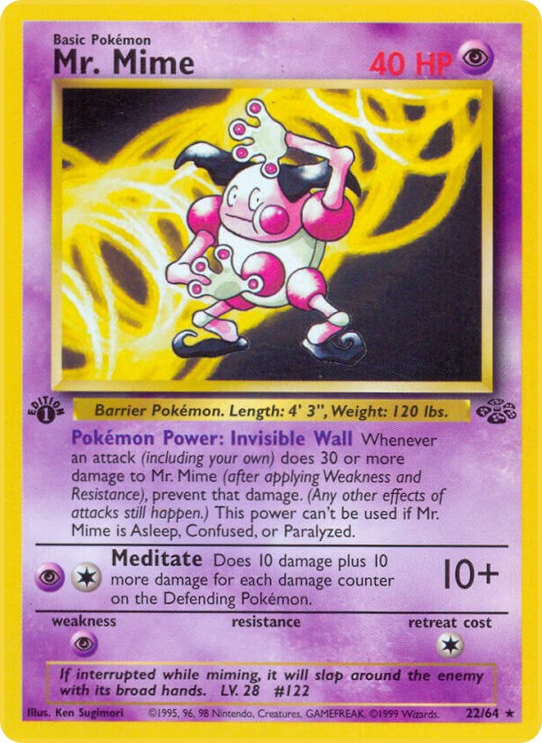 Mr. Mime (22) [JU - 22/64]
