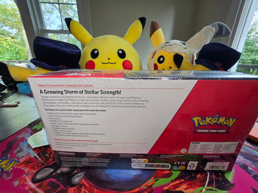 Costco Pokemon Surging Sparks 2-Pack Trainer Box and Booster Bundle [MCAP - 2]
