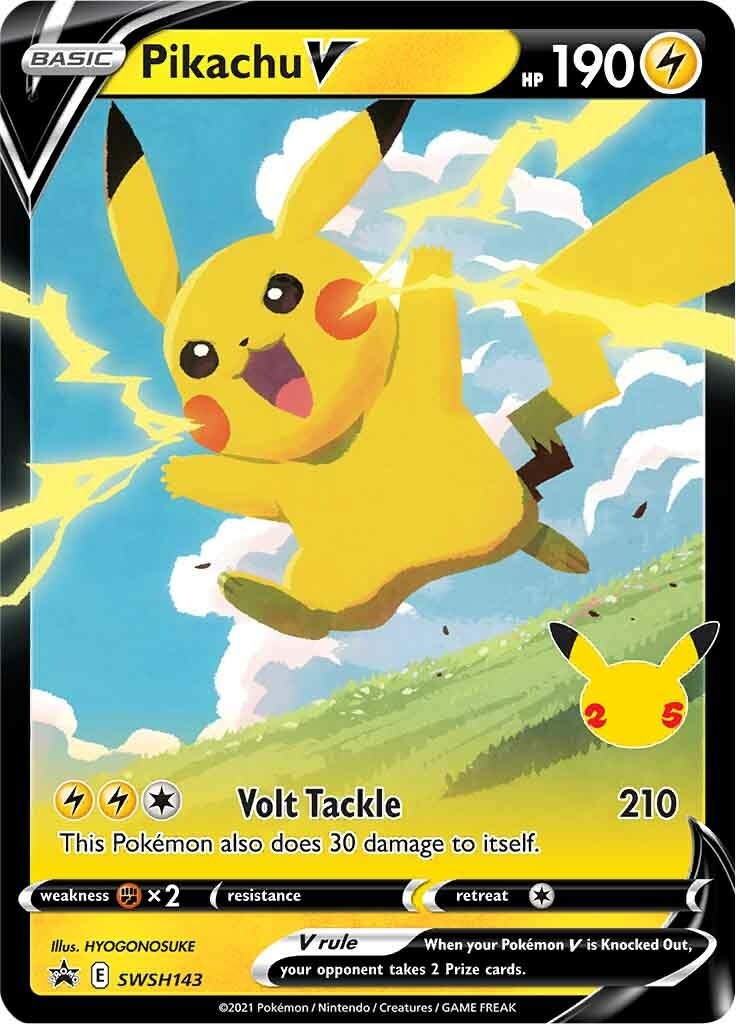 Pikachu V - SWSH143 [SWSD - SWSH143]