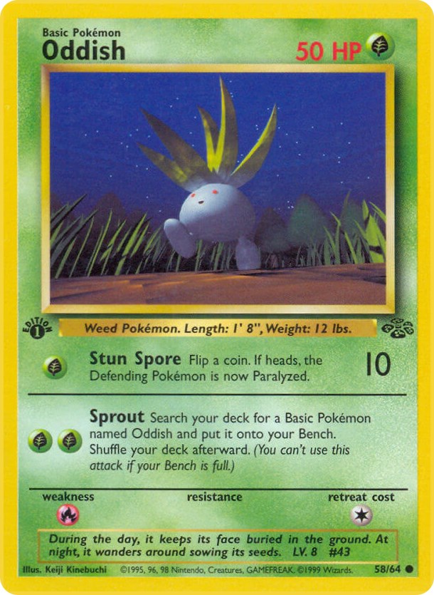 Oddish [JU - 58/64]