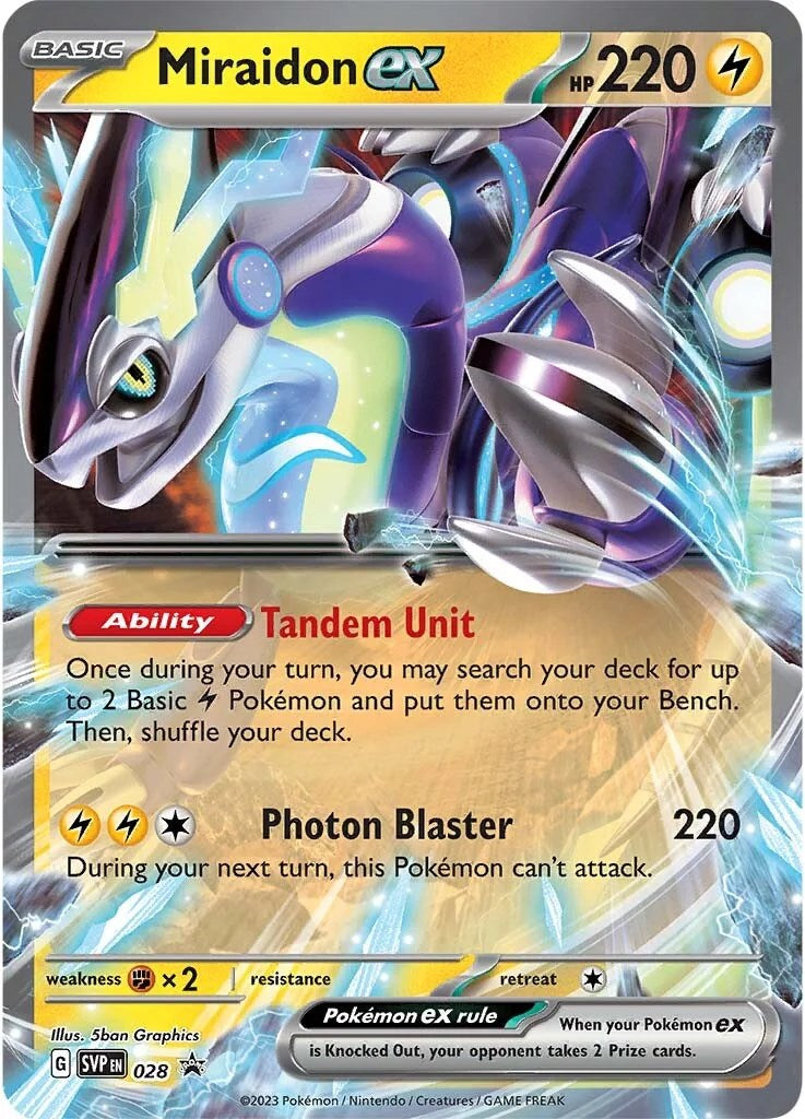 Miraidon ex - 028 [SVP - 028]