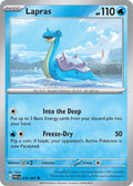 Lapras 016/091 Pokémon card, Paldean Fates, Near Mint