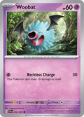 Woobat 032/091 Pokémon card, Paldean Fates, Near Mint