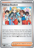 Paldean Student 085/091 Pokémon card, Paldean Fates, Near Mint