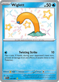 Wiglett 121/091 Pokémon card, Paldean Fates, Near Mint