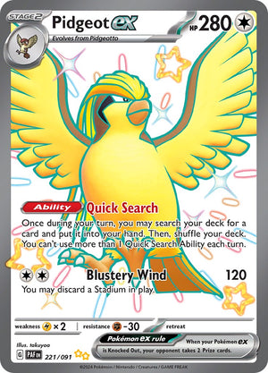 Pidgeot ex [PAF - 221/091]