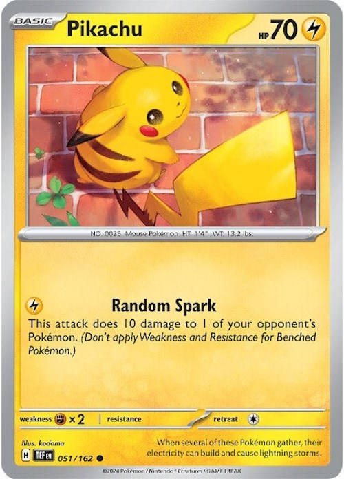 Pikachu [TEF - 051/162]