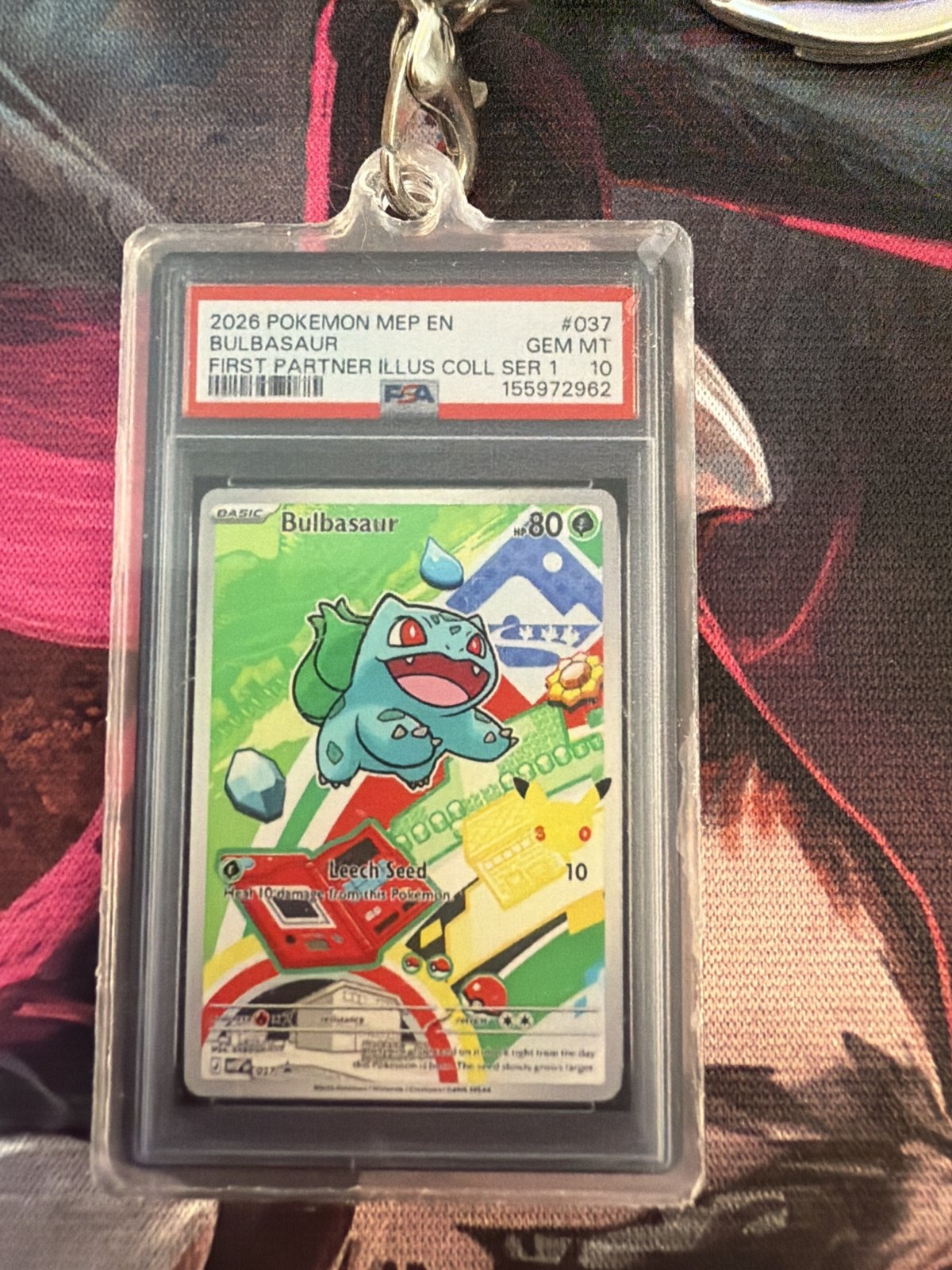 Bulbasaur #037 Slab Keychain