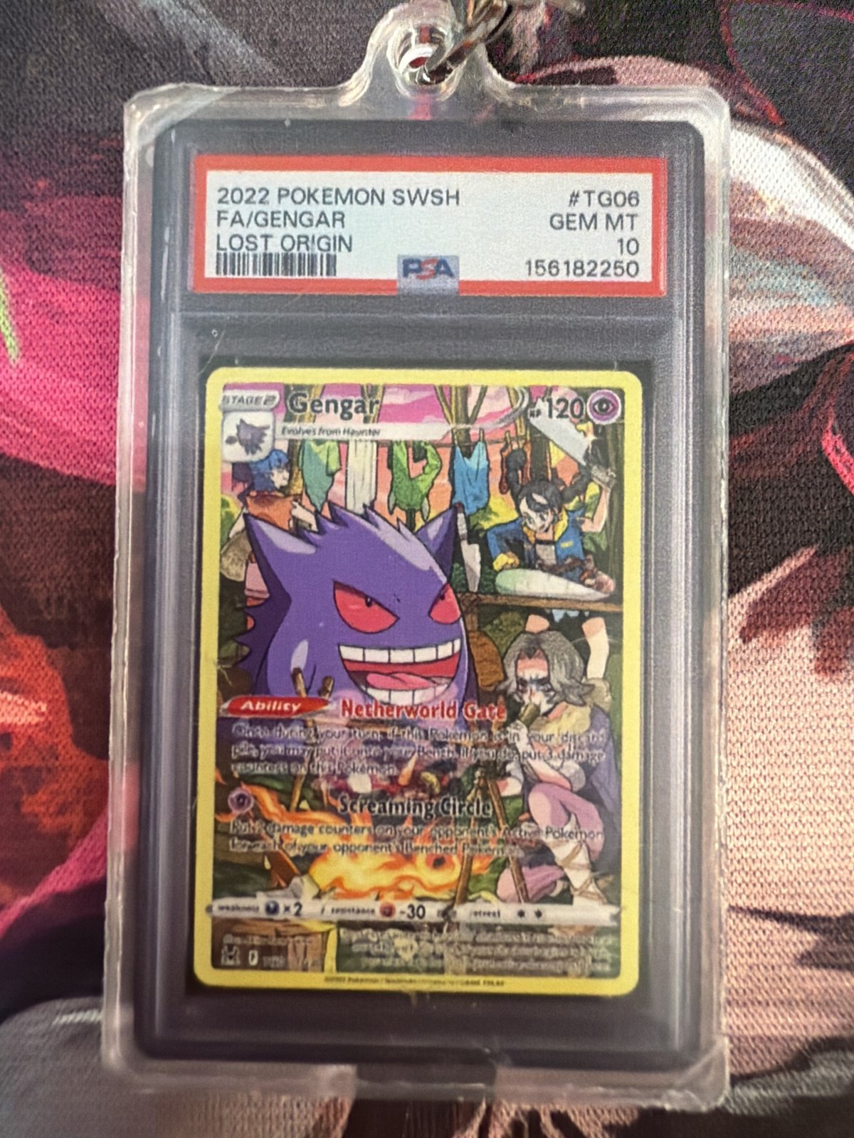 Gengar #TG06 Slab Keychain