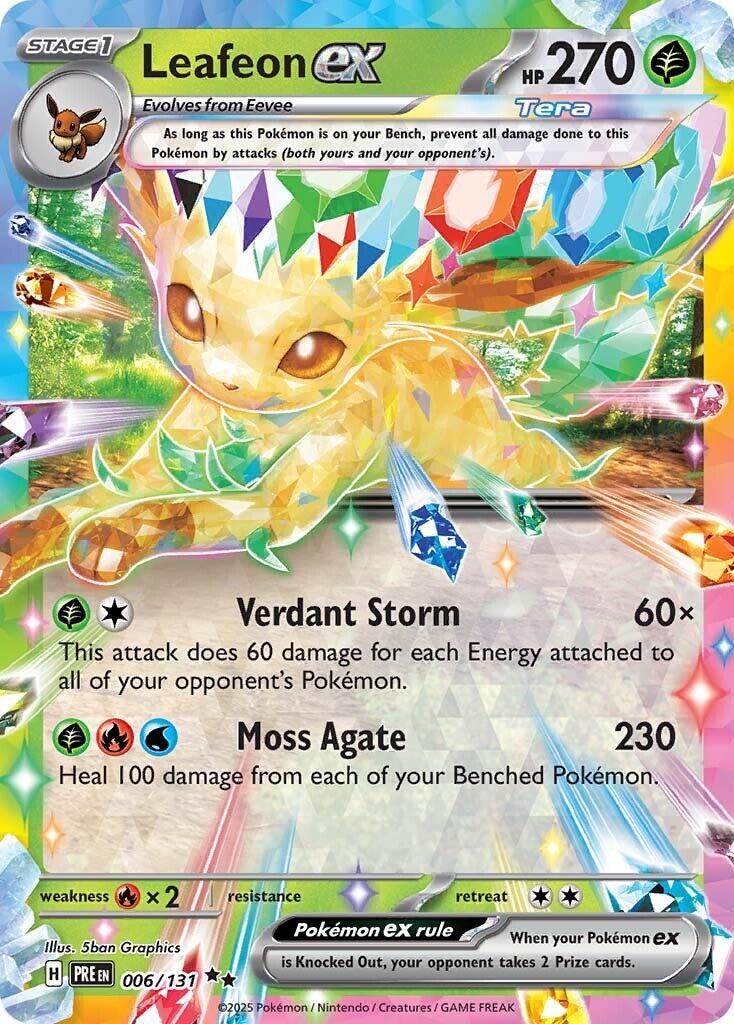 Leafeon ex - 006/131 [PRE - 006/131]