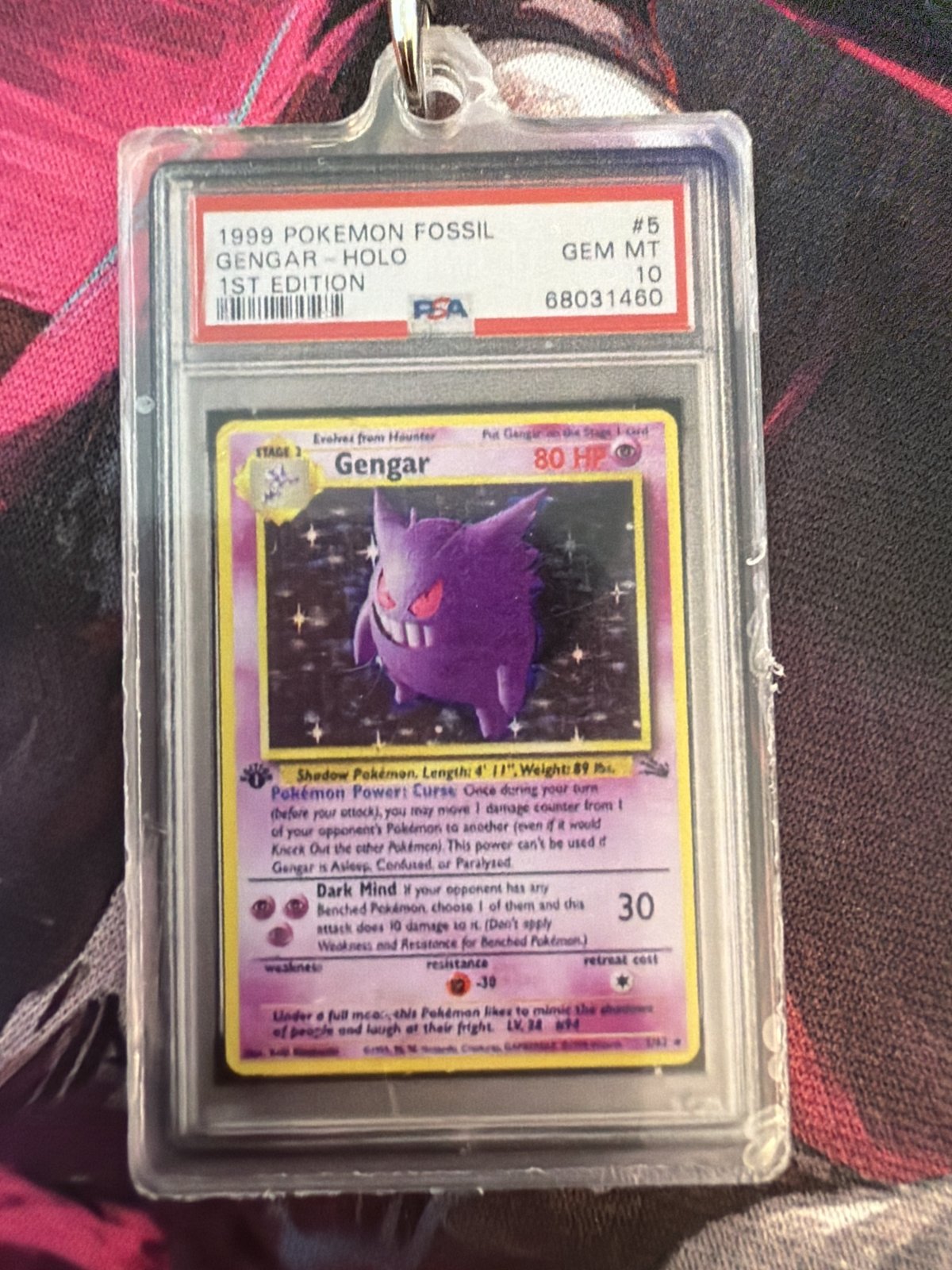 Gengar #5 Slab Keychain