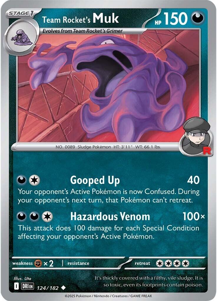 Team Rocket's Muk [DRI - 124/182]