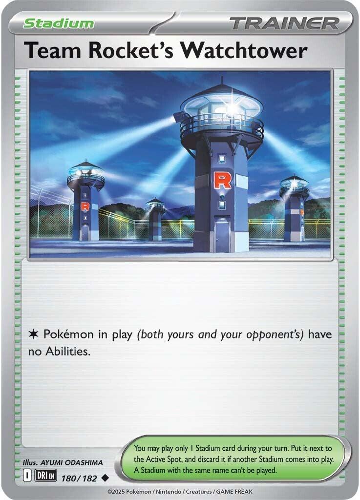 Team Rocket's Watchtower [DRI - 180/182]