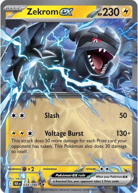 Zekrom ex [BLK - 034/086]