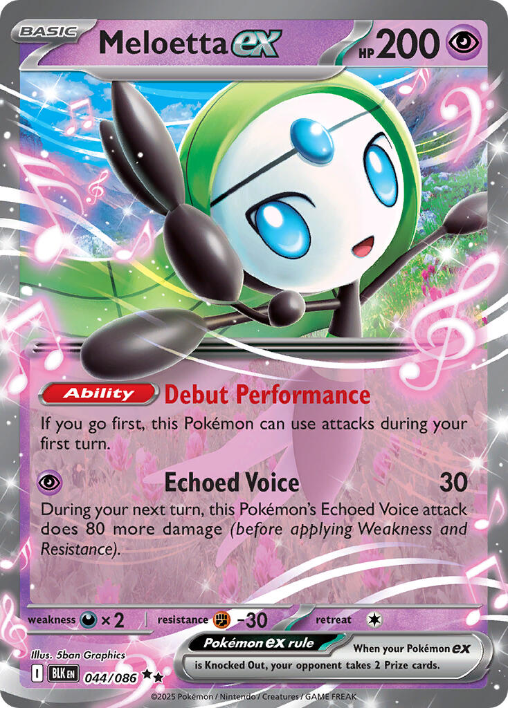 Meloetta ex [BLK - 044/086]