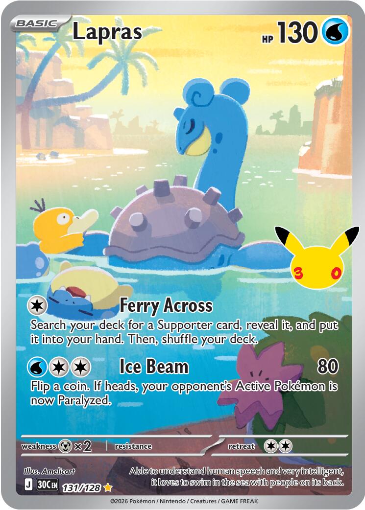 Lapras - 131/128 [30C - 131/128]