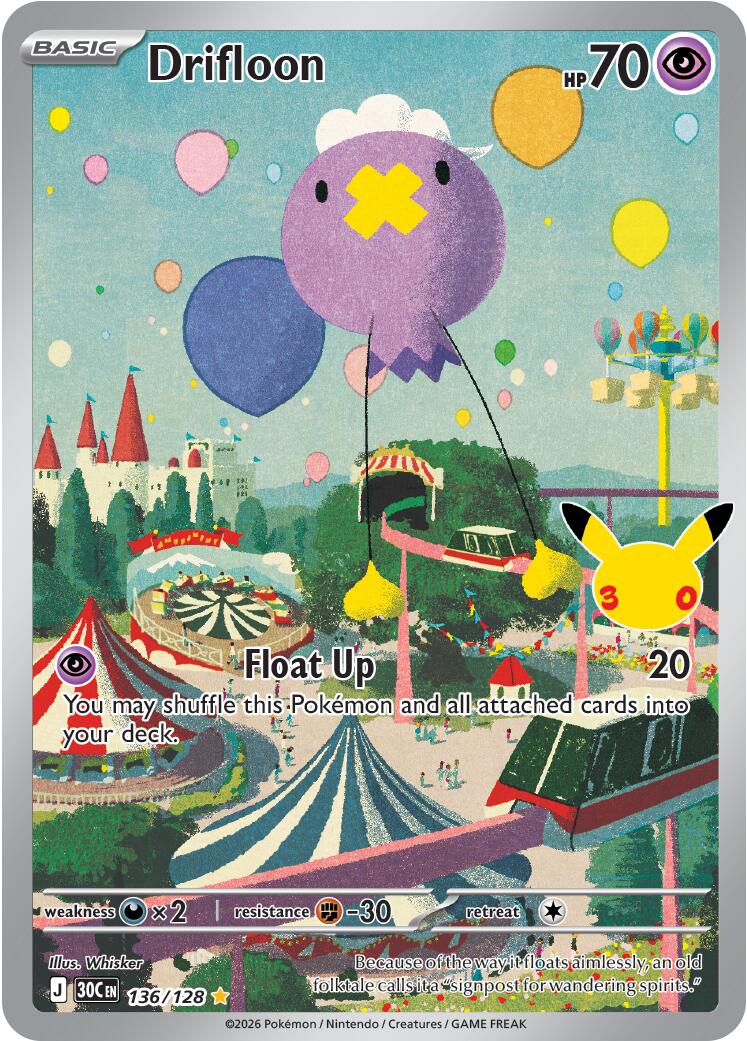 Drifloon - 136/128 [30C - 089/198]