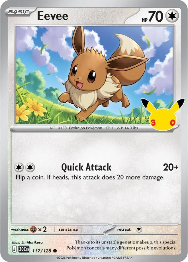 Eevee - 117/128 [30C - 117/128]