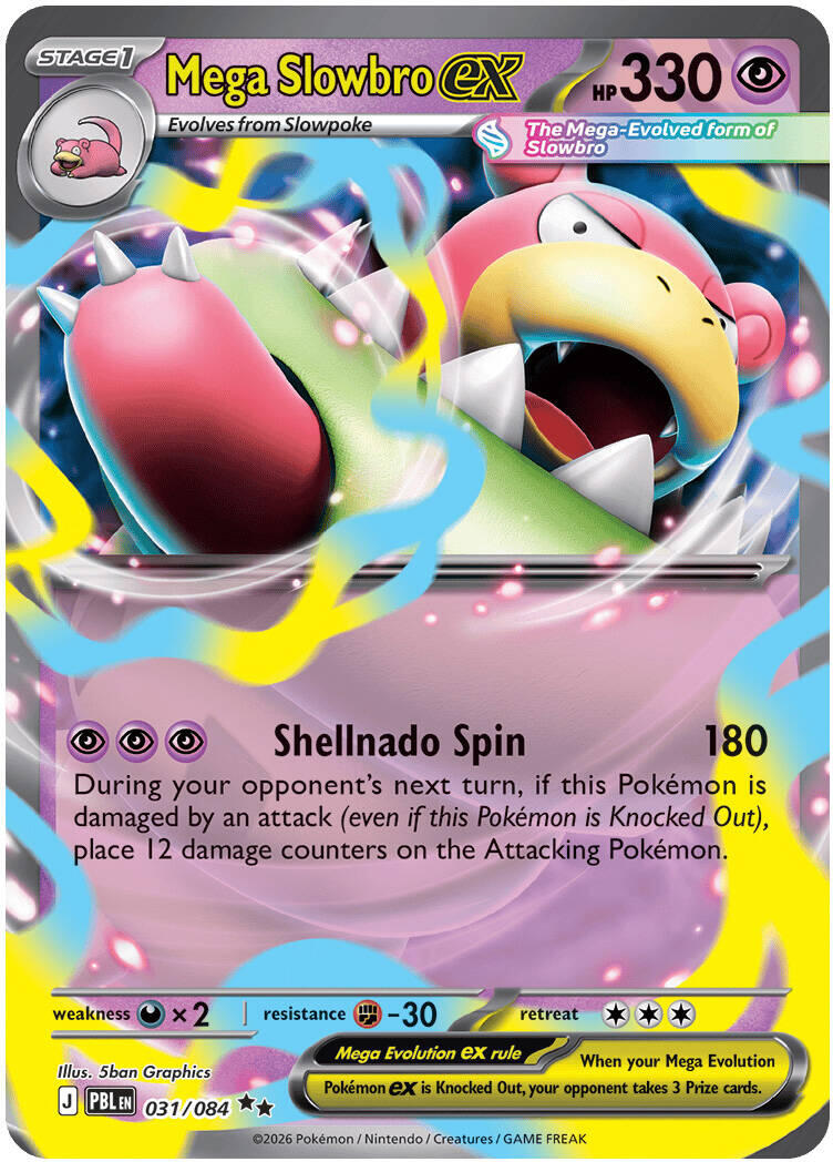 Mega Slowbro ex [PBL - 031/084]