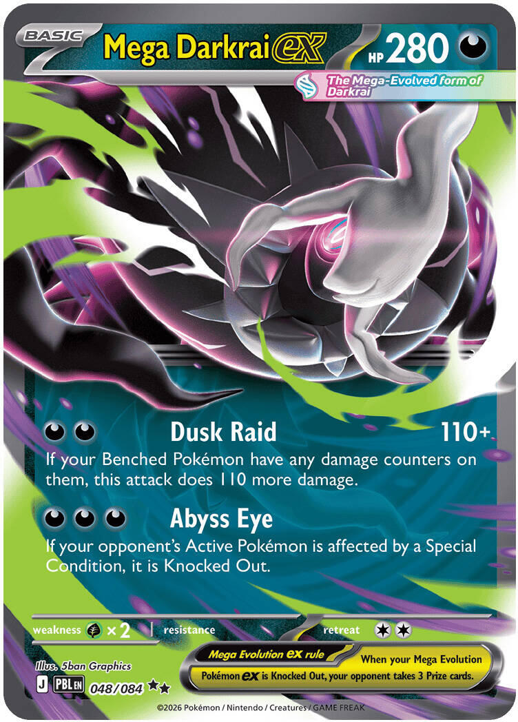 Mega Darkrai ex - 048/084 [PBL - 048/084]