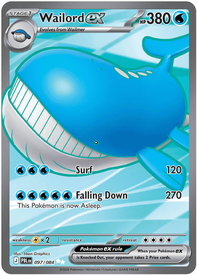 Wailord ex - 097/084 [PBL - 097/084]