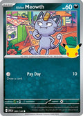 Alolan Meowth - 089/128 [30C - 089/128]