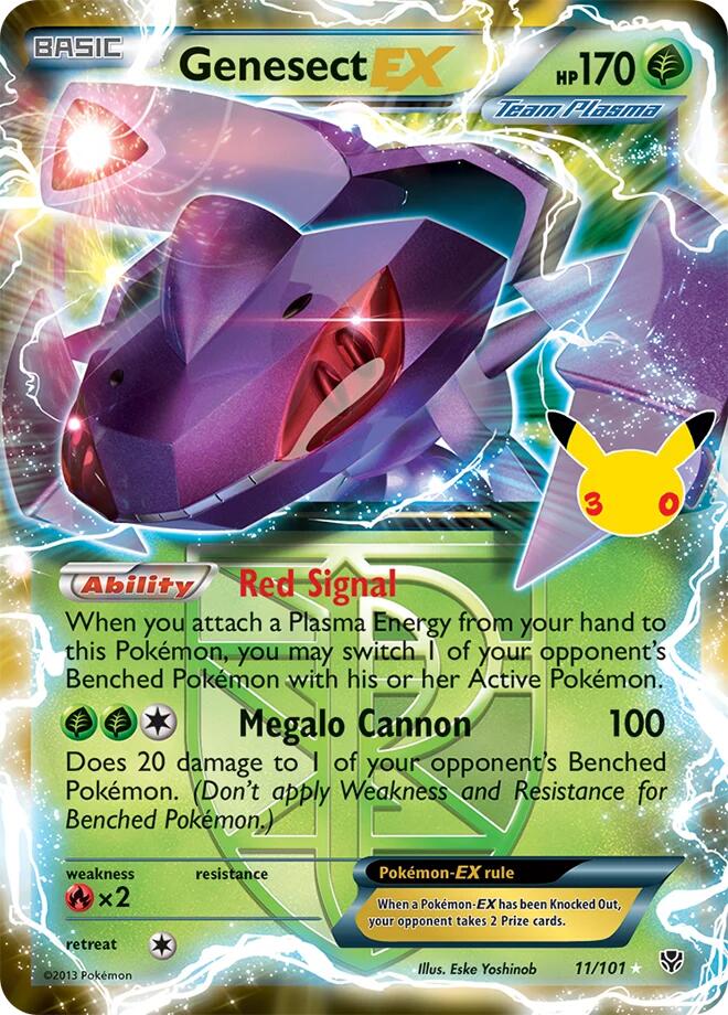 Genesect EX (Team Plasma) [30C - 11/101]