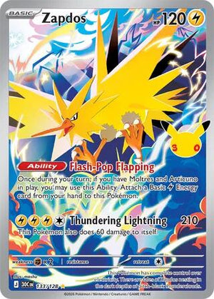Zapdos - 133/128 [30C]