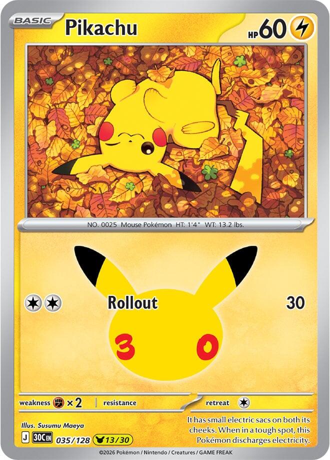 Pikachu - 035/128 [30C - 035/128]