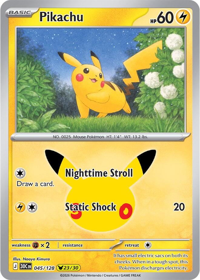 Pikachu - 045/128 [30C - 045/128]