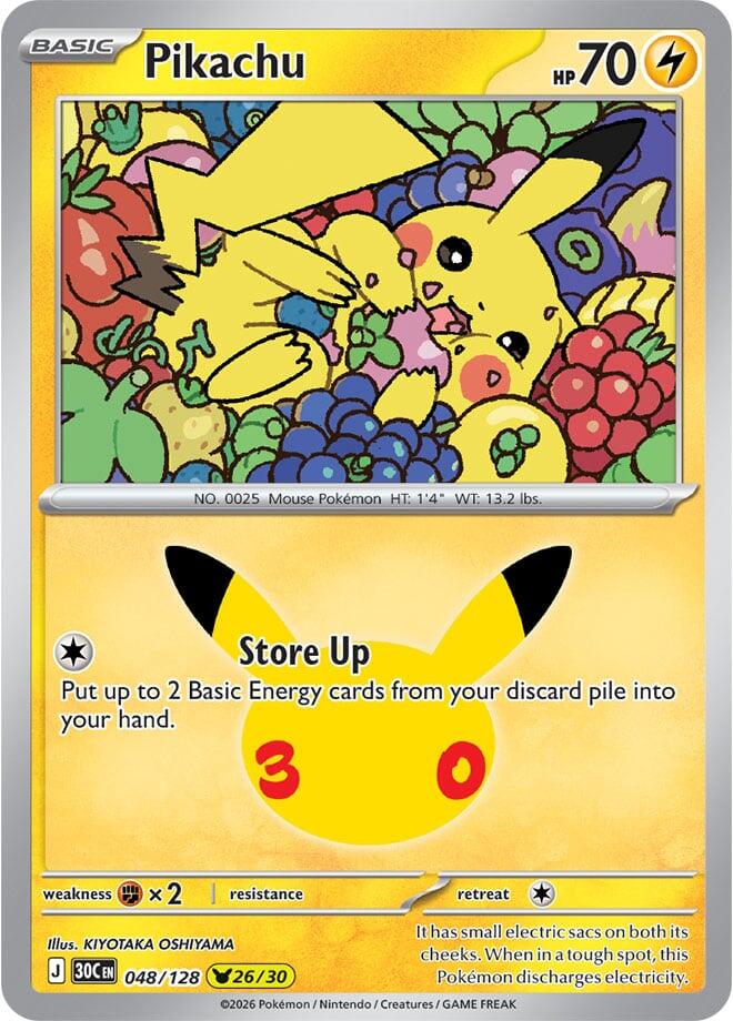 Pikachu - 048/128 [30C - 048/128]