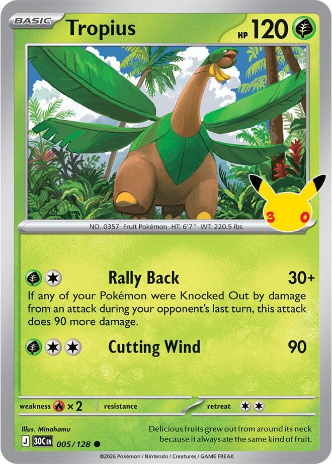Tropius [30C - 005/128]