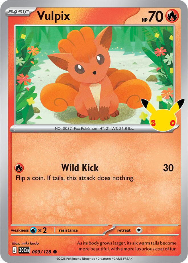 Vulpix [30C - 009/128]