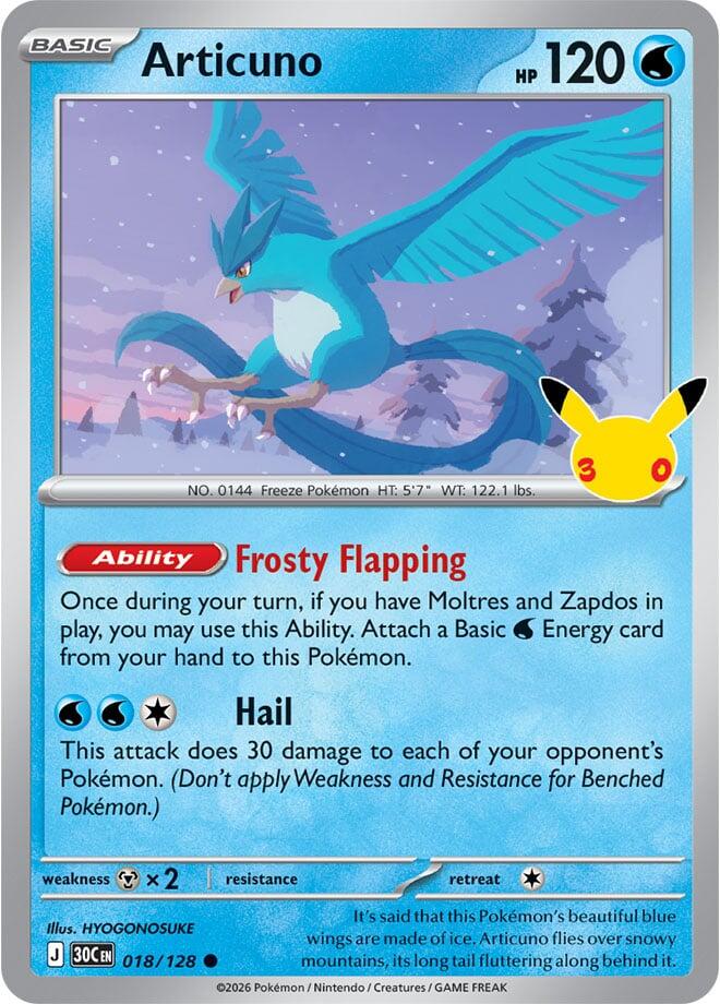 Articuno - 018/128 [30C - 018/128]