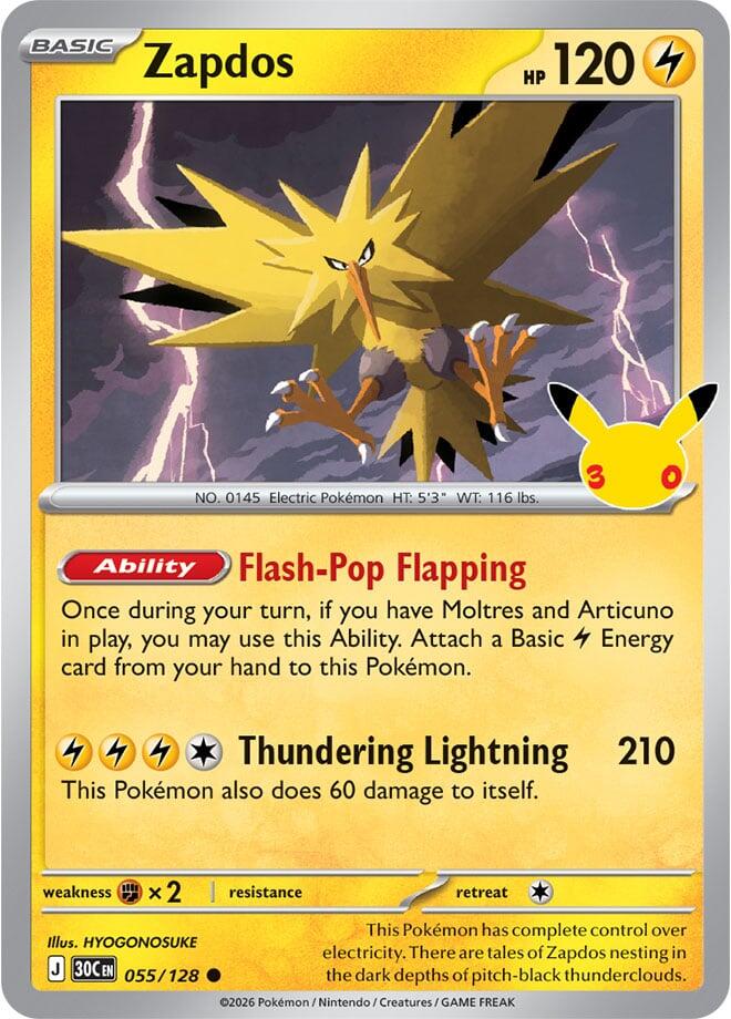 Zapdos - 055/128 [30C - 055/128]