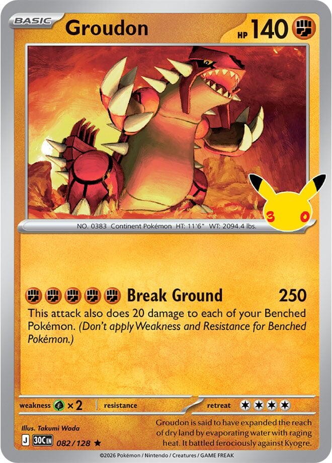 Groudon [30C - 082/128]
