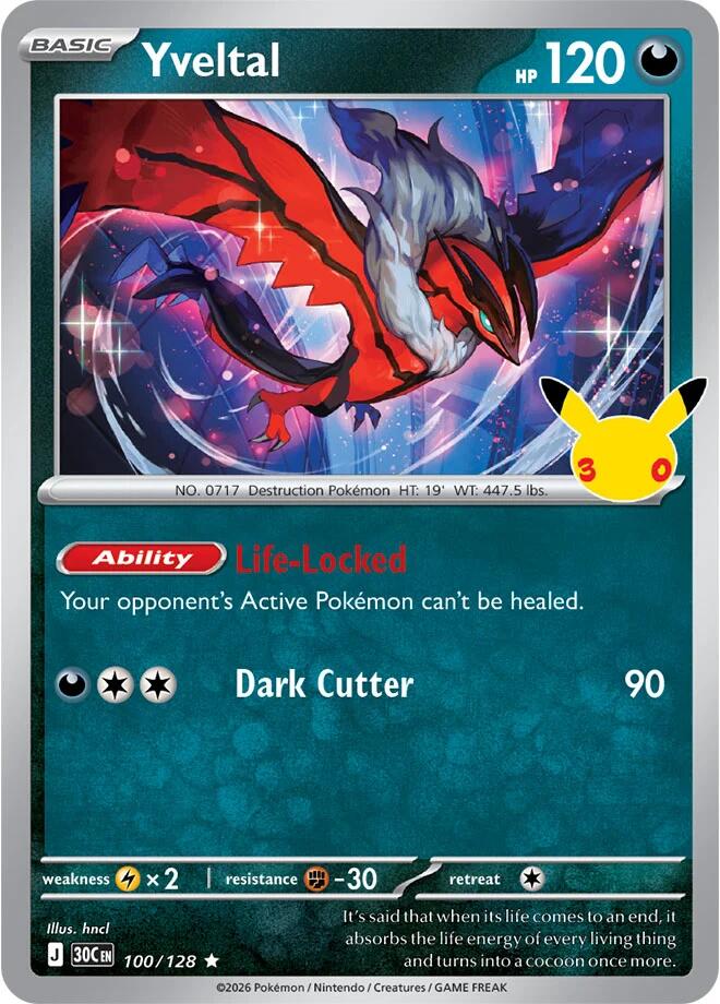 Yveltal [30C - 100/128]