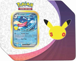 30th Celebration ex Tin [Greninja ex] (Retail Version) [30C]