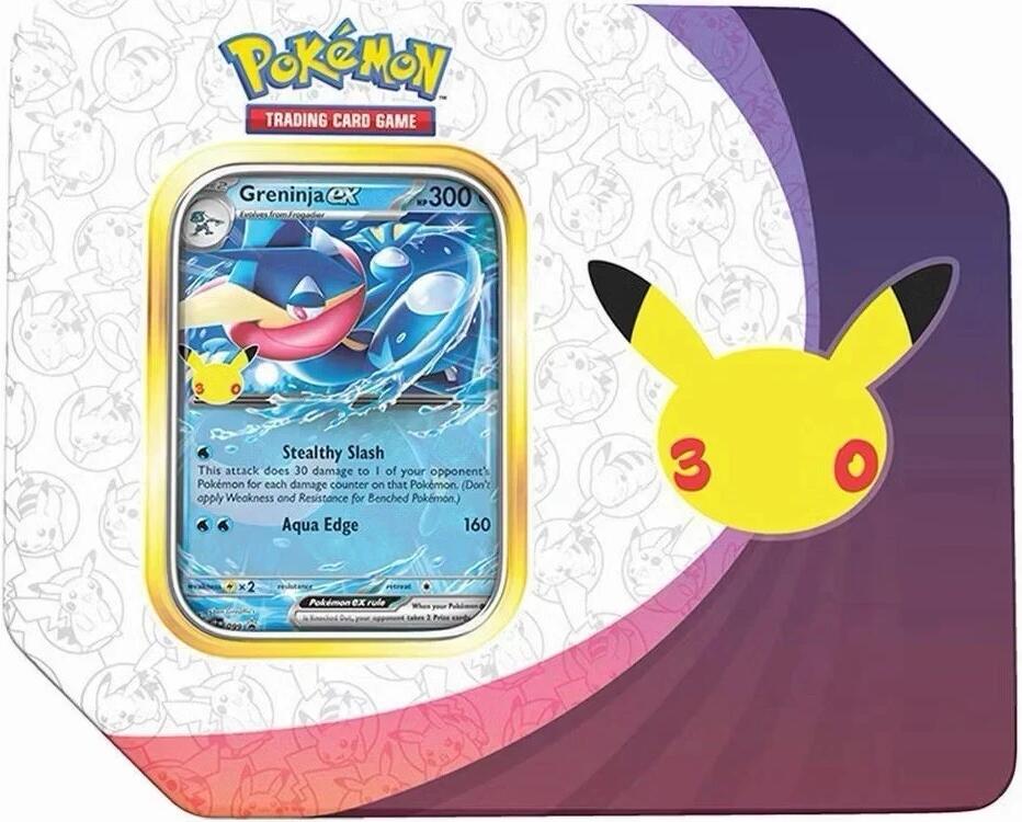 30th Celebration ex Tin [Greninja ex] (Retail Version) [30C]
