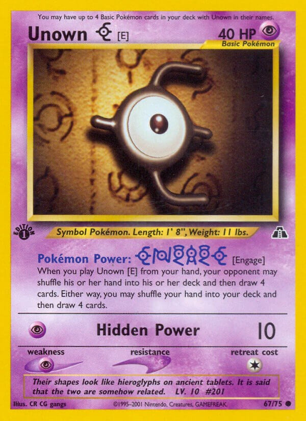 Unown [E] [N2 - 67/75]