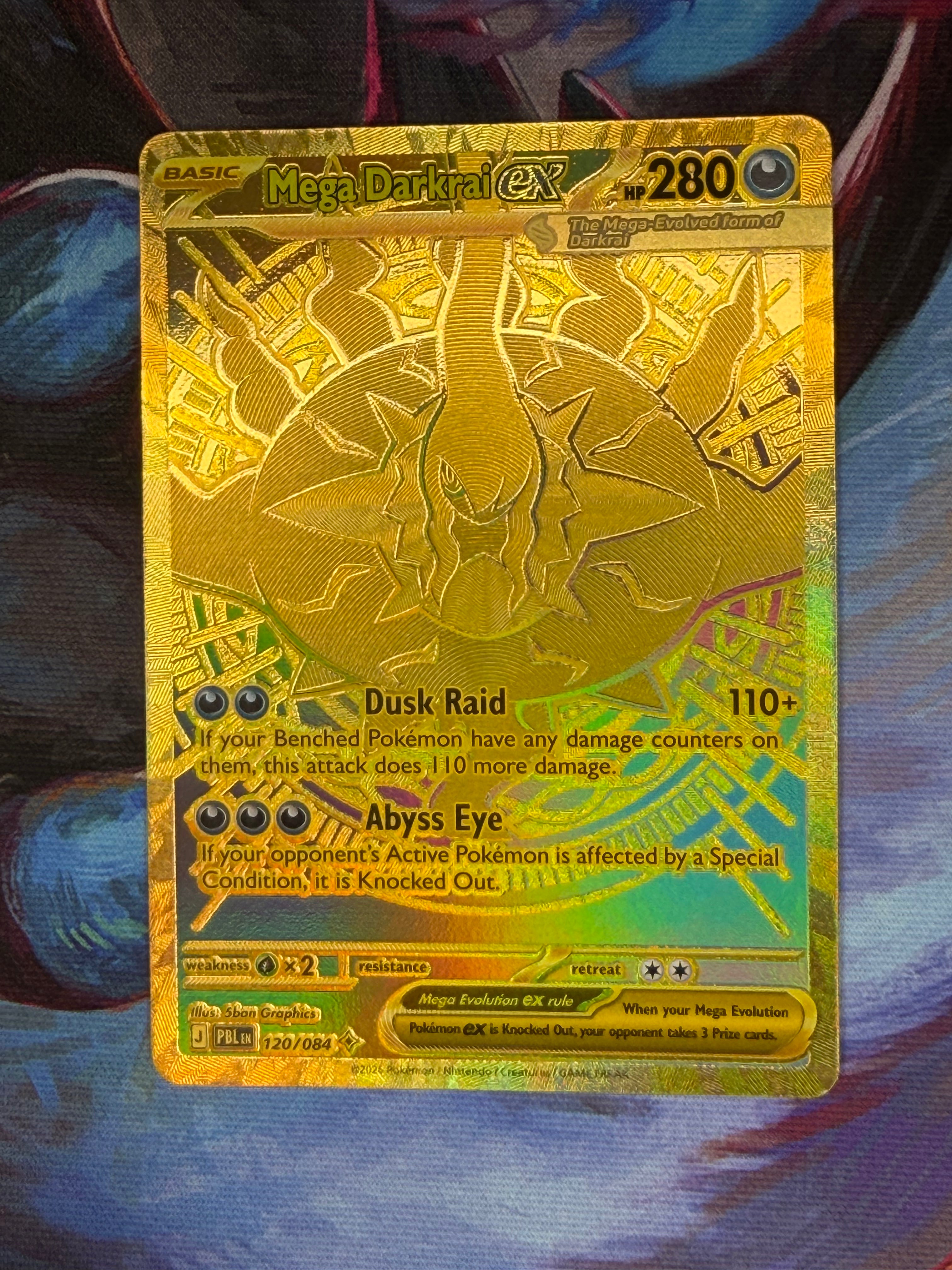 Mega Darkrai ex - 120/084 [PBL - 120/084]