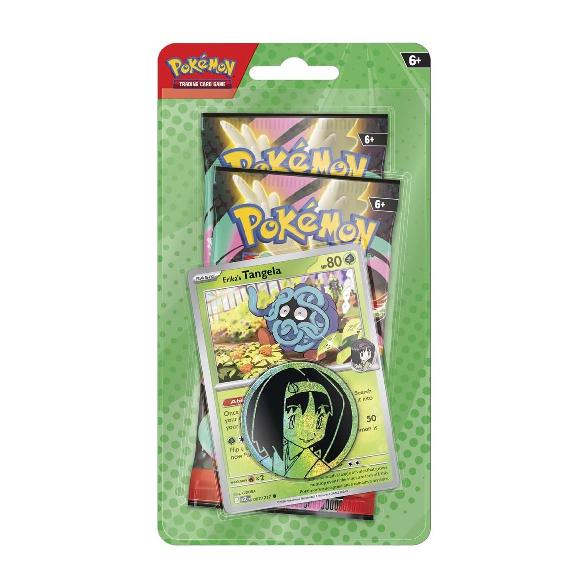 Pokémon TCG: Mega Evolution: Ascended Heroes Blister Collection Erika