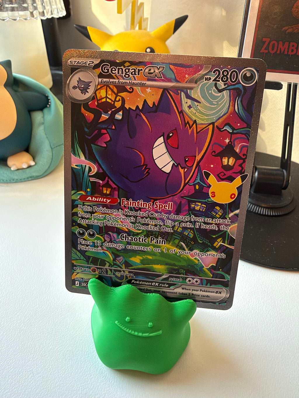 Gengar ex 154/128 Special Illustration Rare, 30th Celebration – front