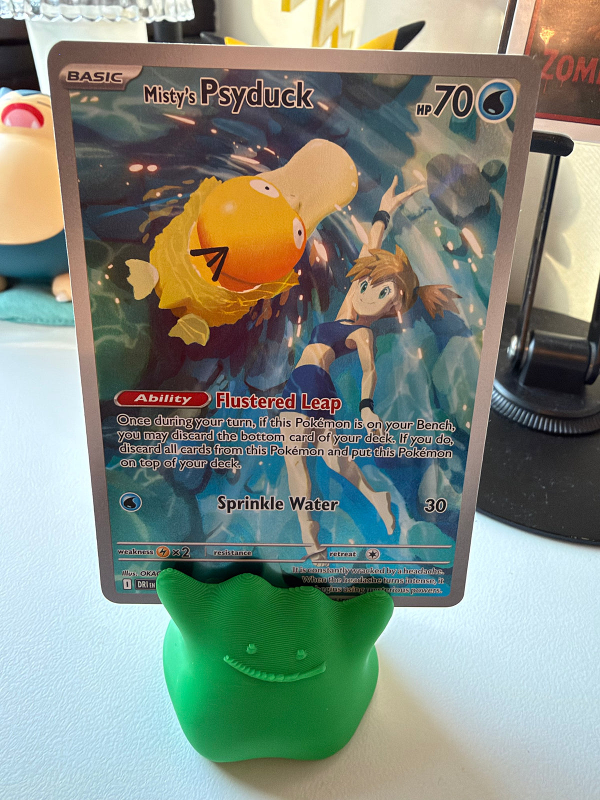 Misty's Psyduck 193/182 Illustration Rare, Destined Rivals – front