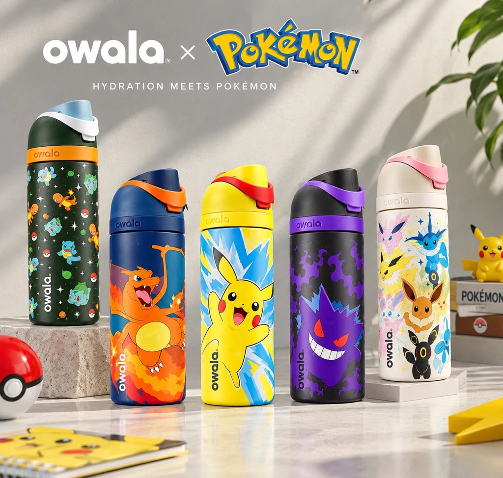 Owala Pikachu Water Bottle (16 oz)